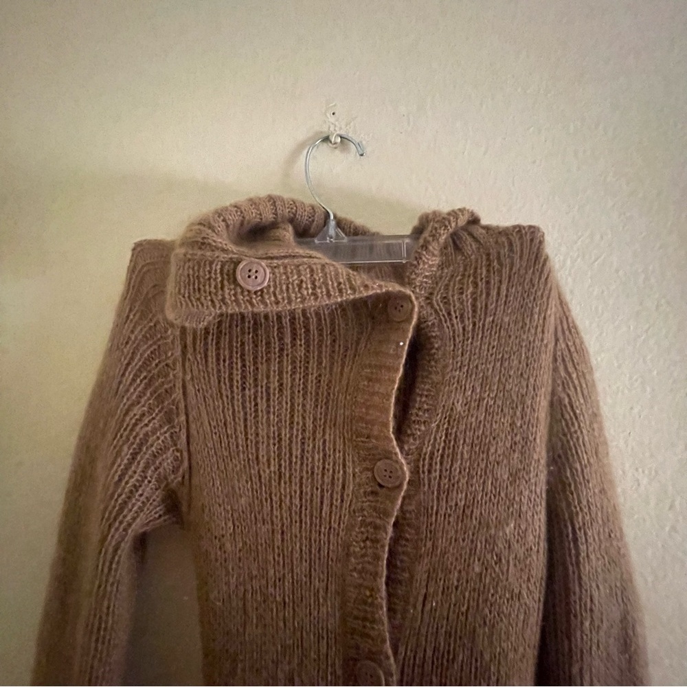 Babaton Tan Ribbed Cardigan - Picture 3 of 7